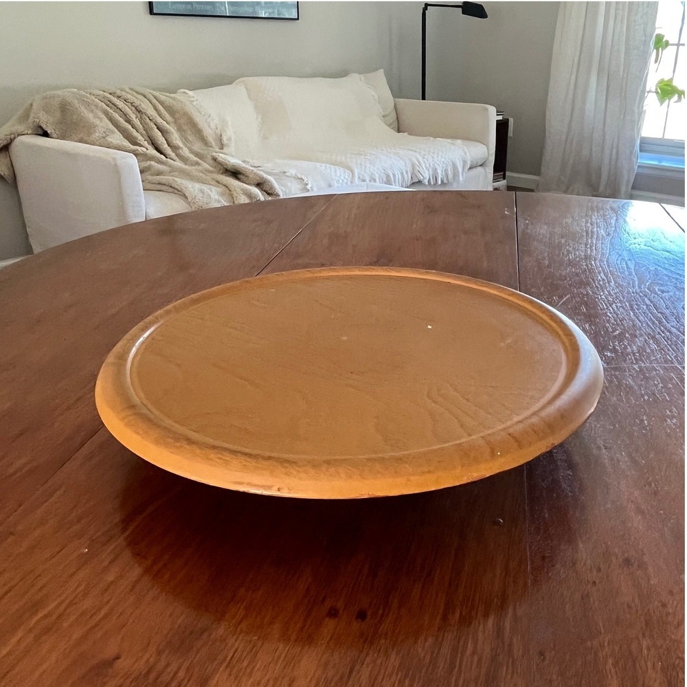 Vintage Wooden Lazy Susan